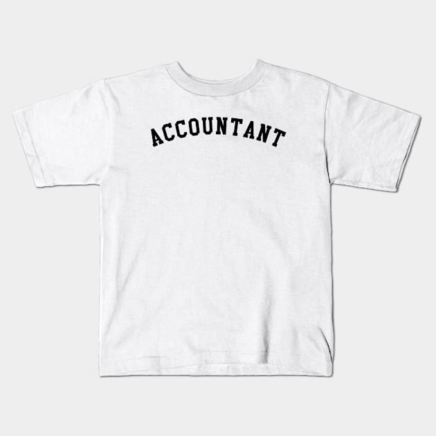 Accountant Kids T-Shirt by KC Happy Shop